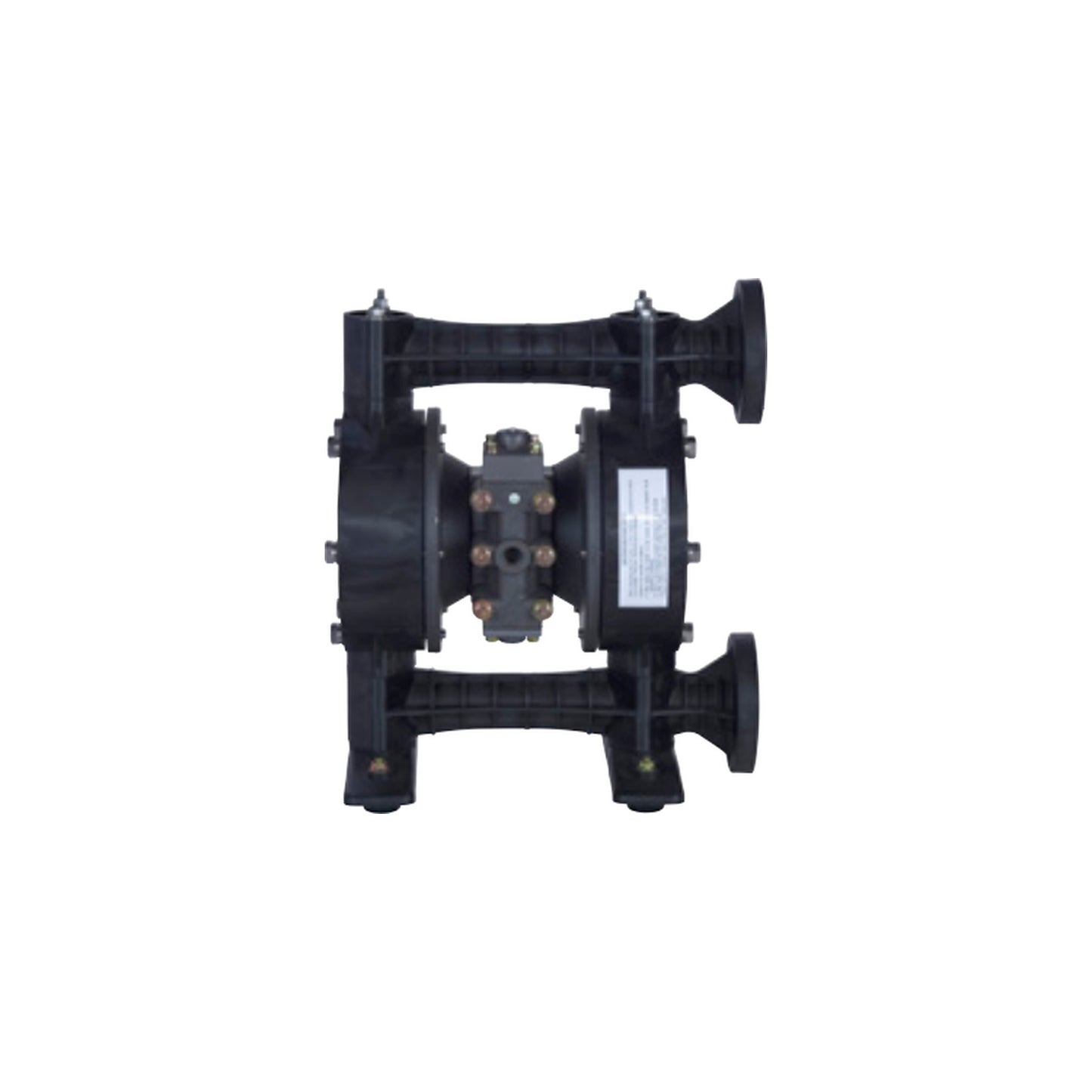 Yamada NDP-25BVE-FLANGE — 1" Kynar PVDF Diaphragm Pump, EPDM Diaphragm