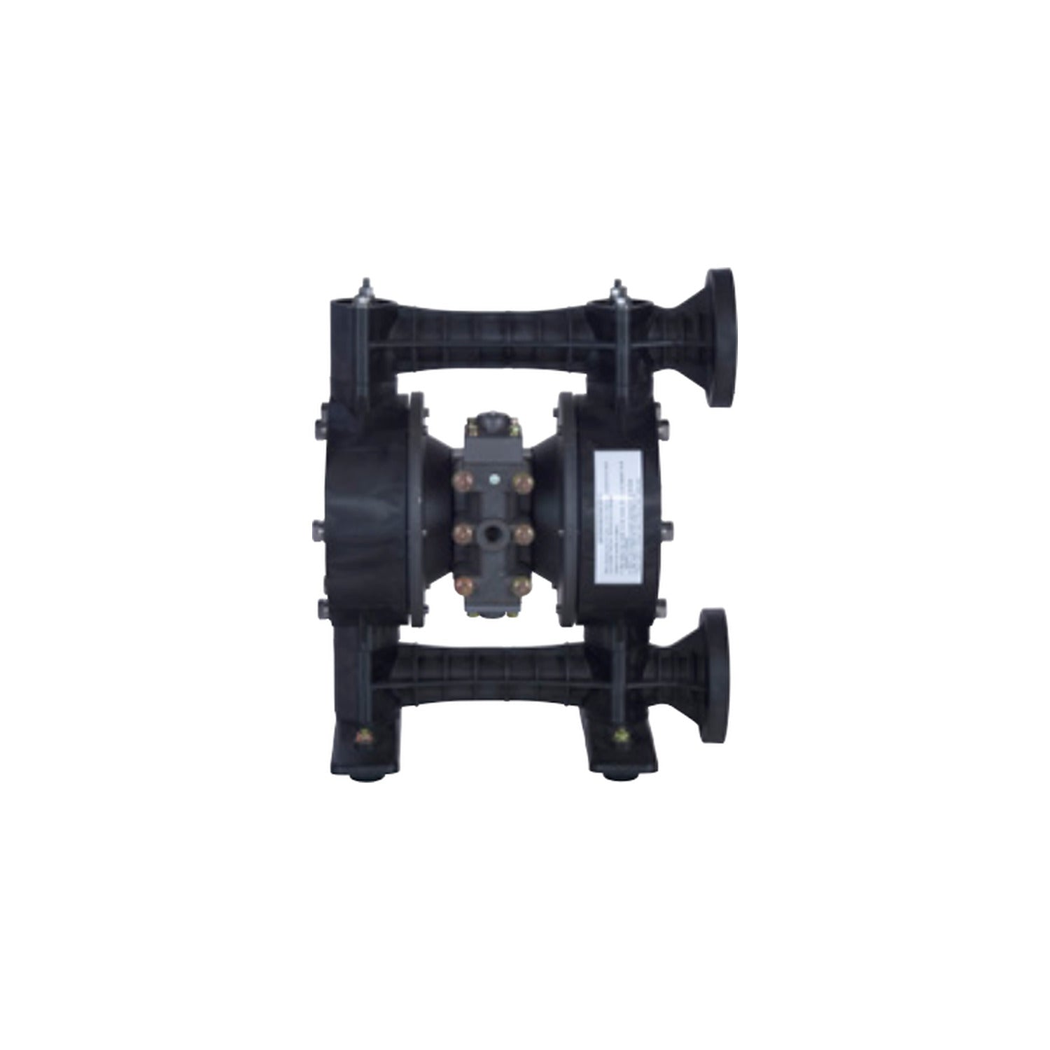 Yamada NDP-25BVS-FLANGE — 1" Kynar PVDF Diaphragm Pump, Santoprene Diaphragm
