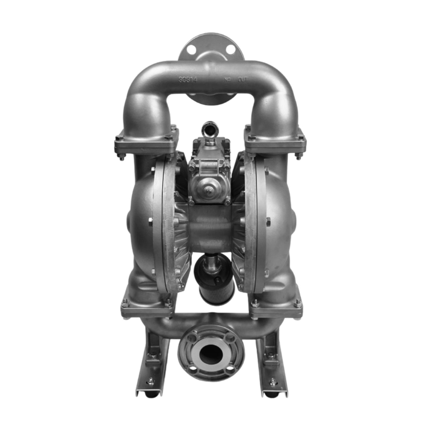 Yamada NDP-500BSN — 2" Stainless Steel Diaphragm Pump, Buna-N Diaphragm