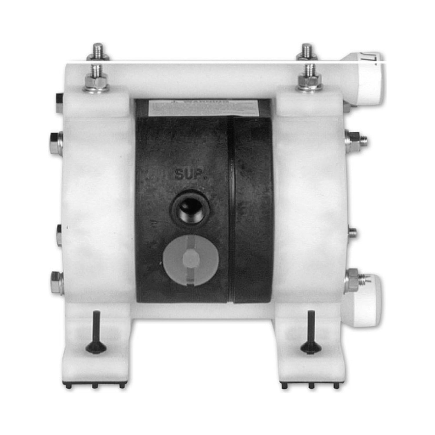Yamada NDP-5FPT-O — 1/4" Polypropylene Diaphragm Pump, PTFE Diaphragm