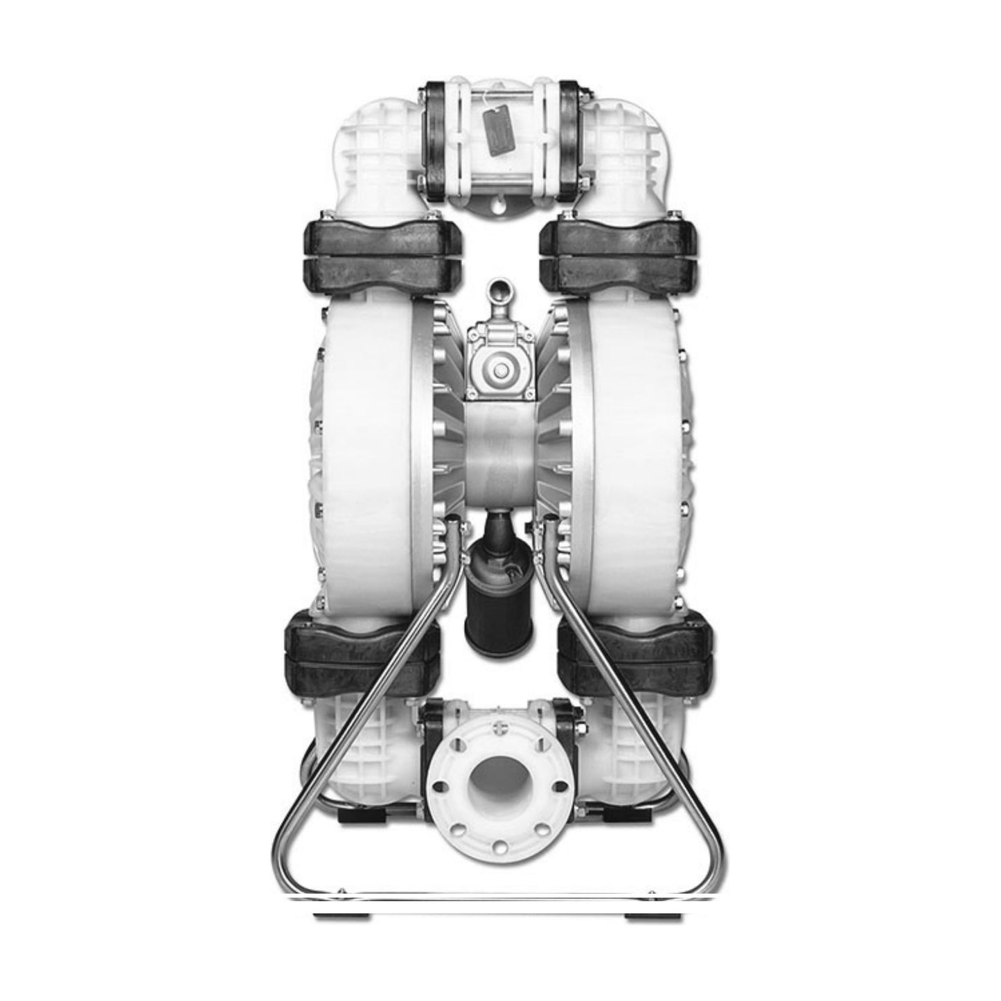 Yamada NDP-80BPV — 3" Polypropylene Diaphragm Pump, Viton Diaphragm