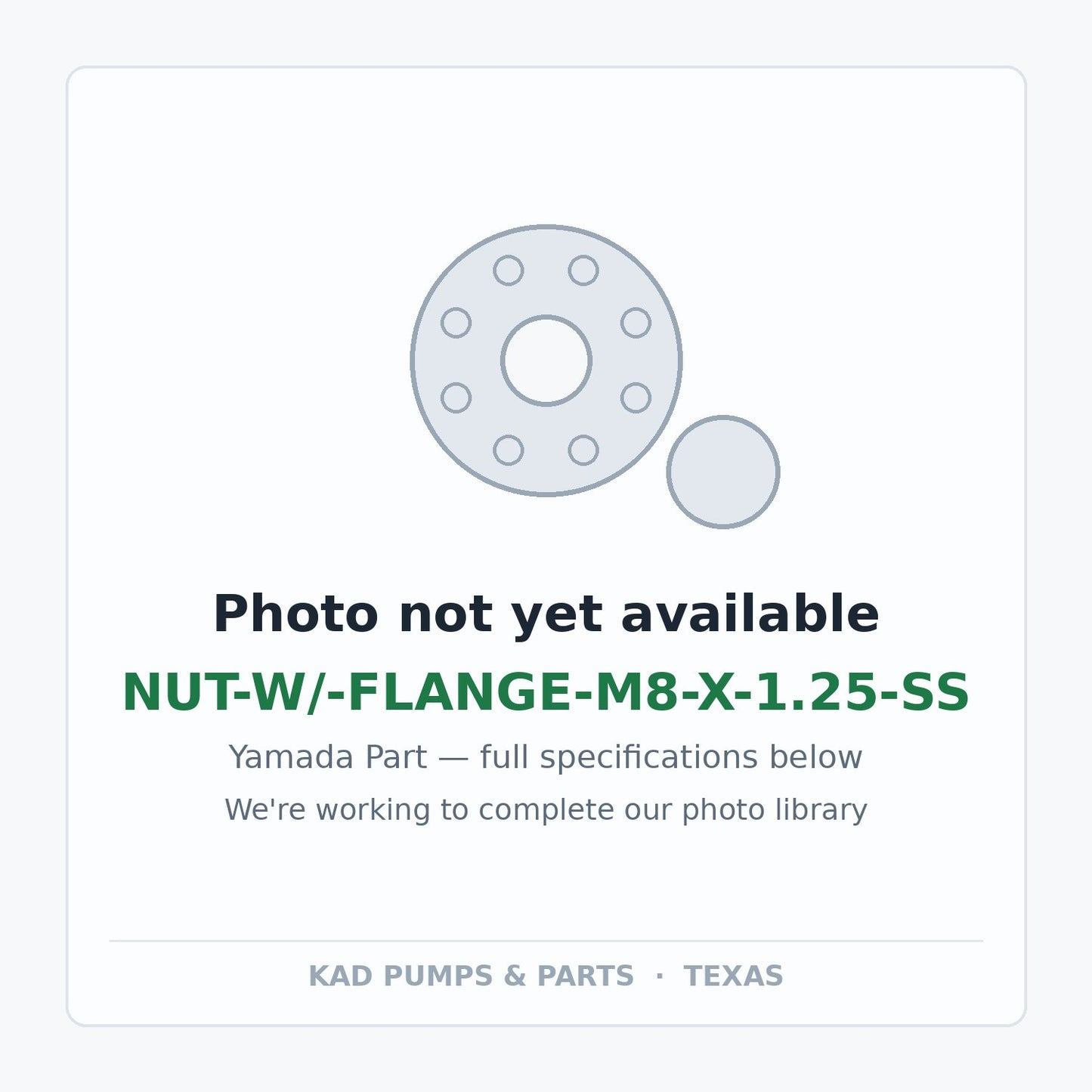 KAD placeholder — NUT-W/-FLANGE-M8-X-1.25-SS