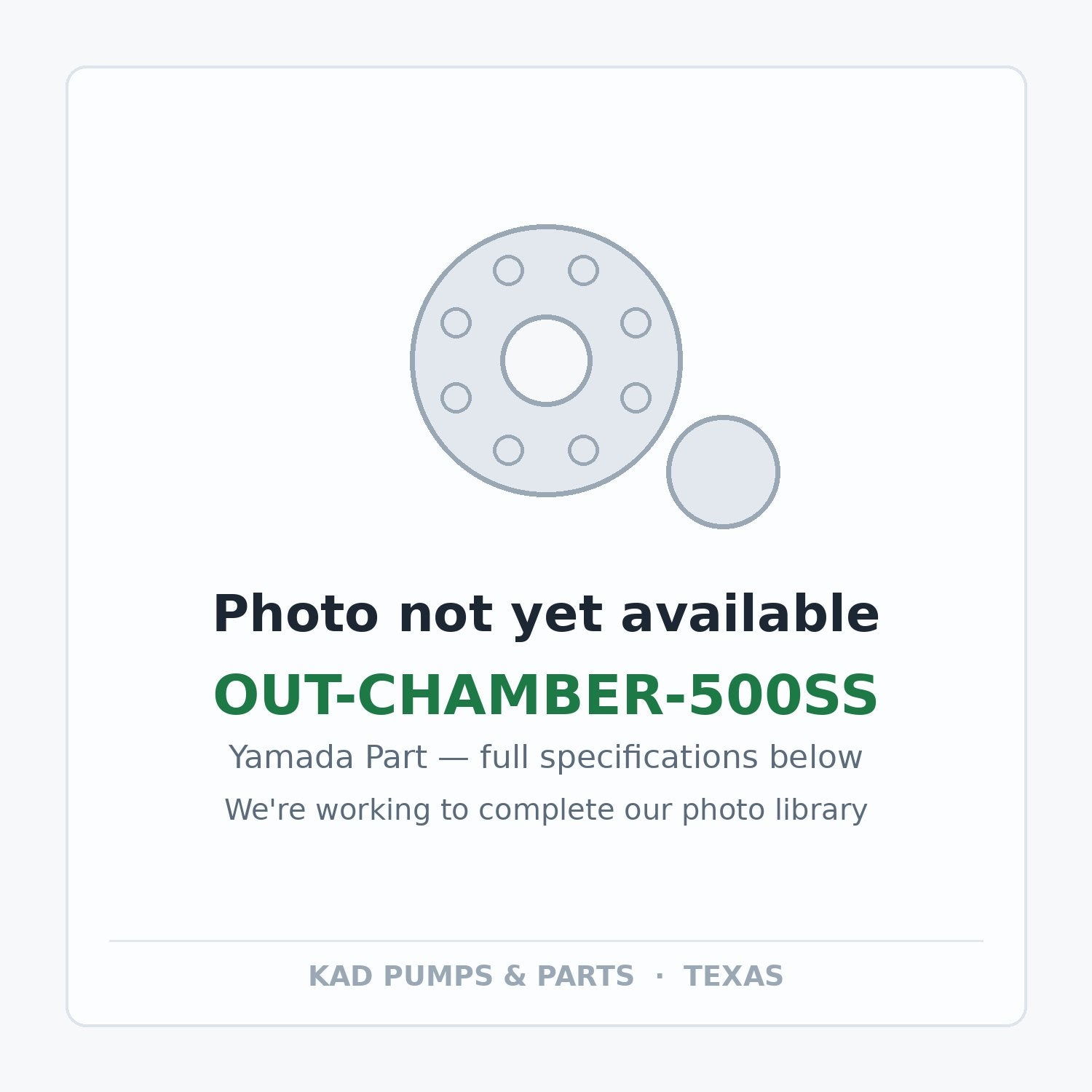 KAD placeholder — OUT-CHAMBER-500SS