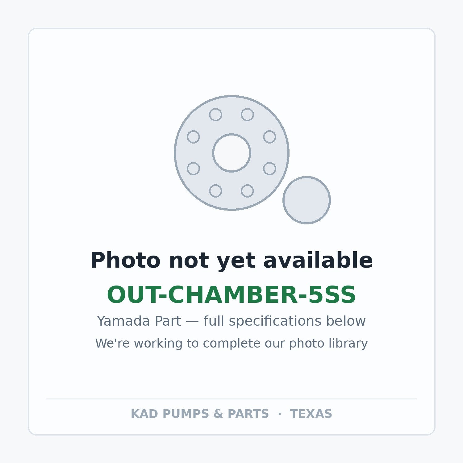 KAD placeholder — OUT-CHAMBER-5SS