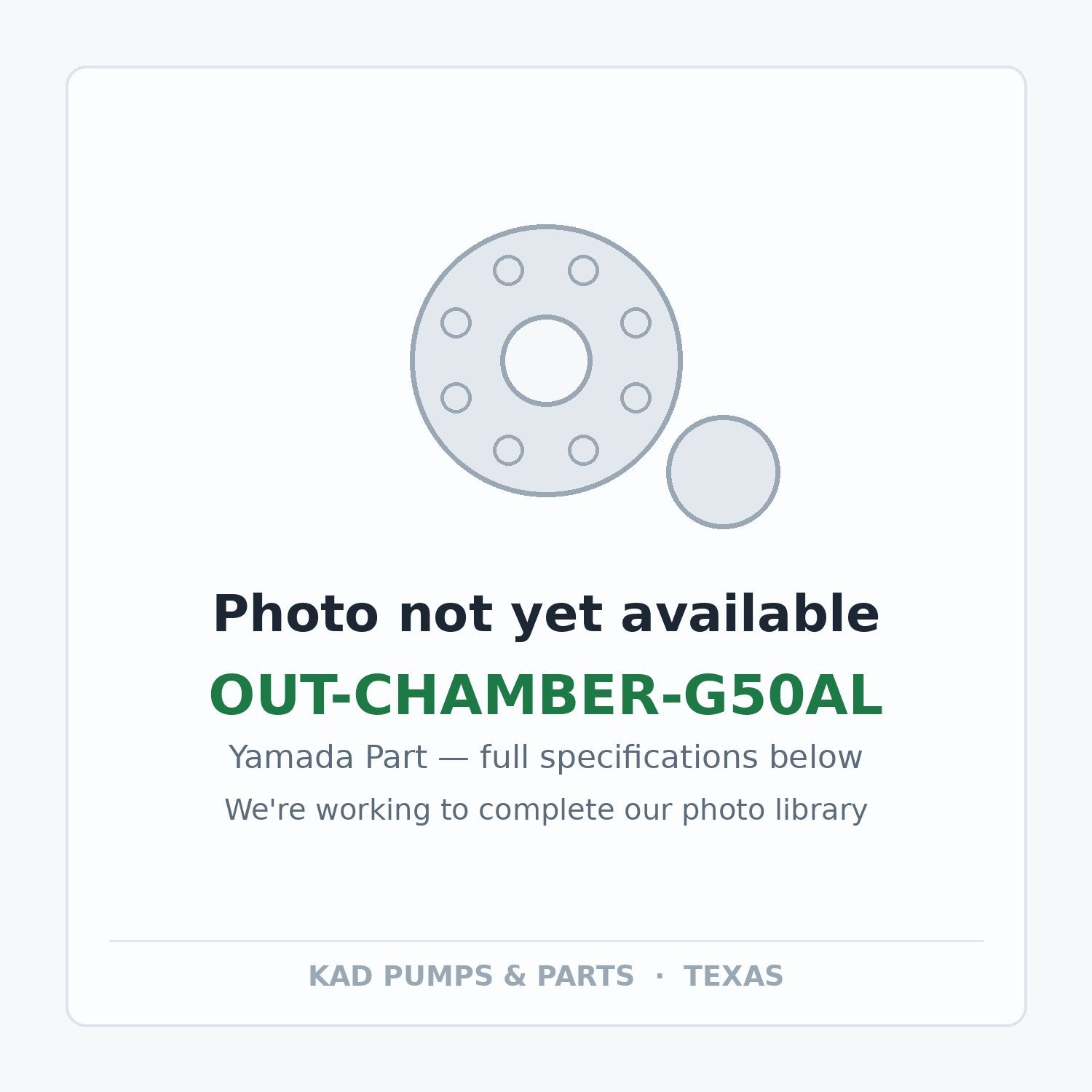 KAD placeholder — OUT-CHAMBER-G50AL
