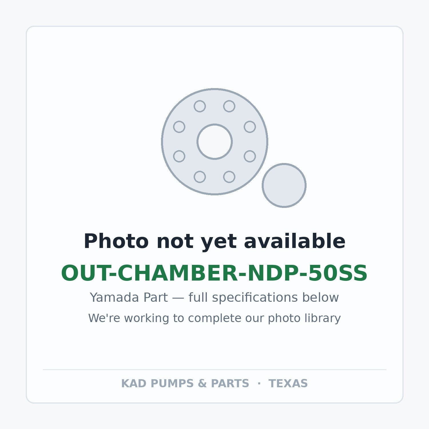 KAD placeholder — OUT-CHAMBER-NDP-50SS