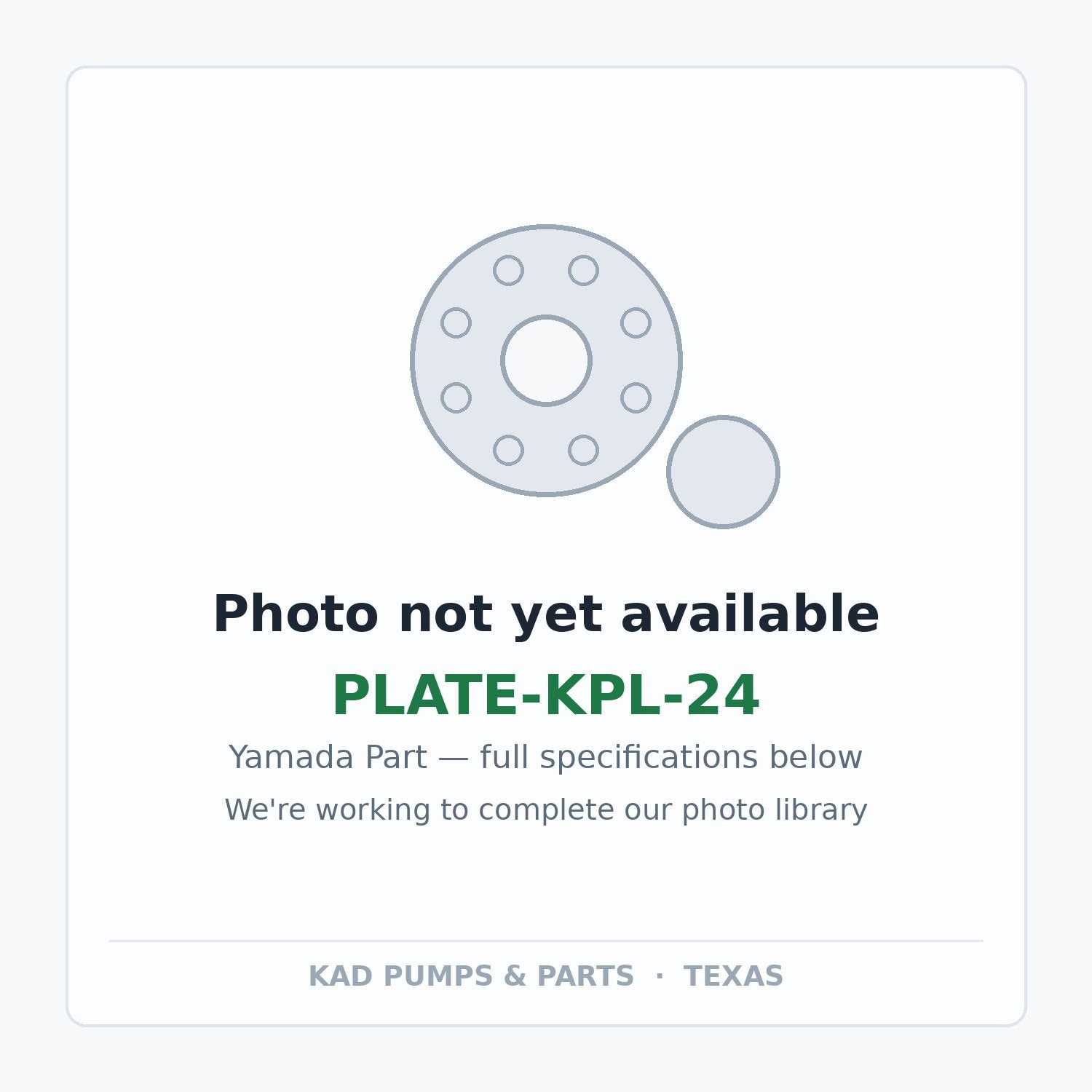 KAD placeholder — PLATE-KPL-24