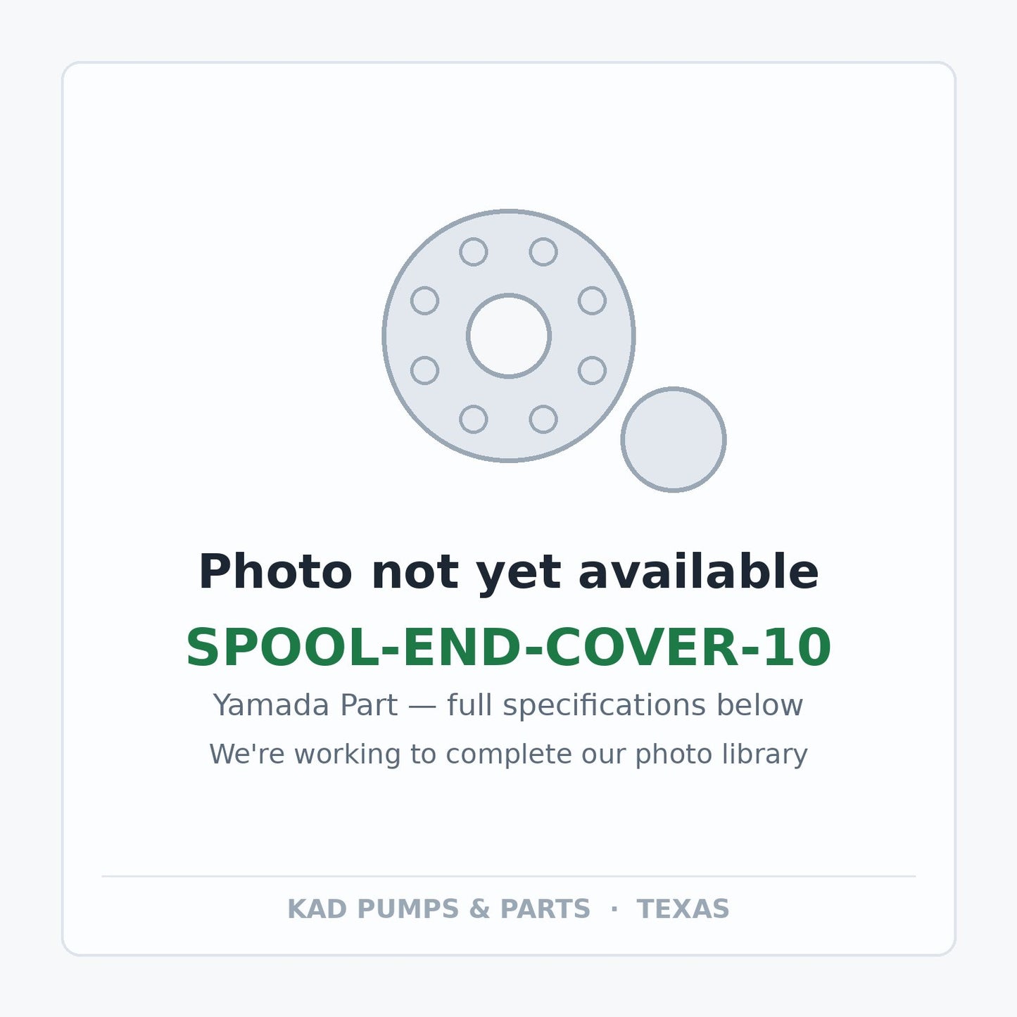KAD placeholder — SPOOL-END-COVER-10