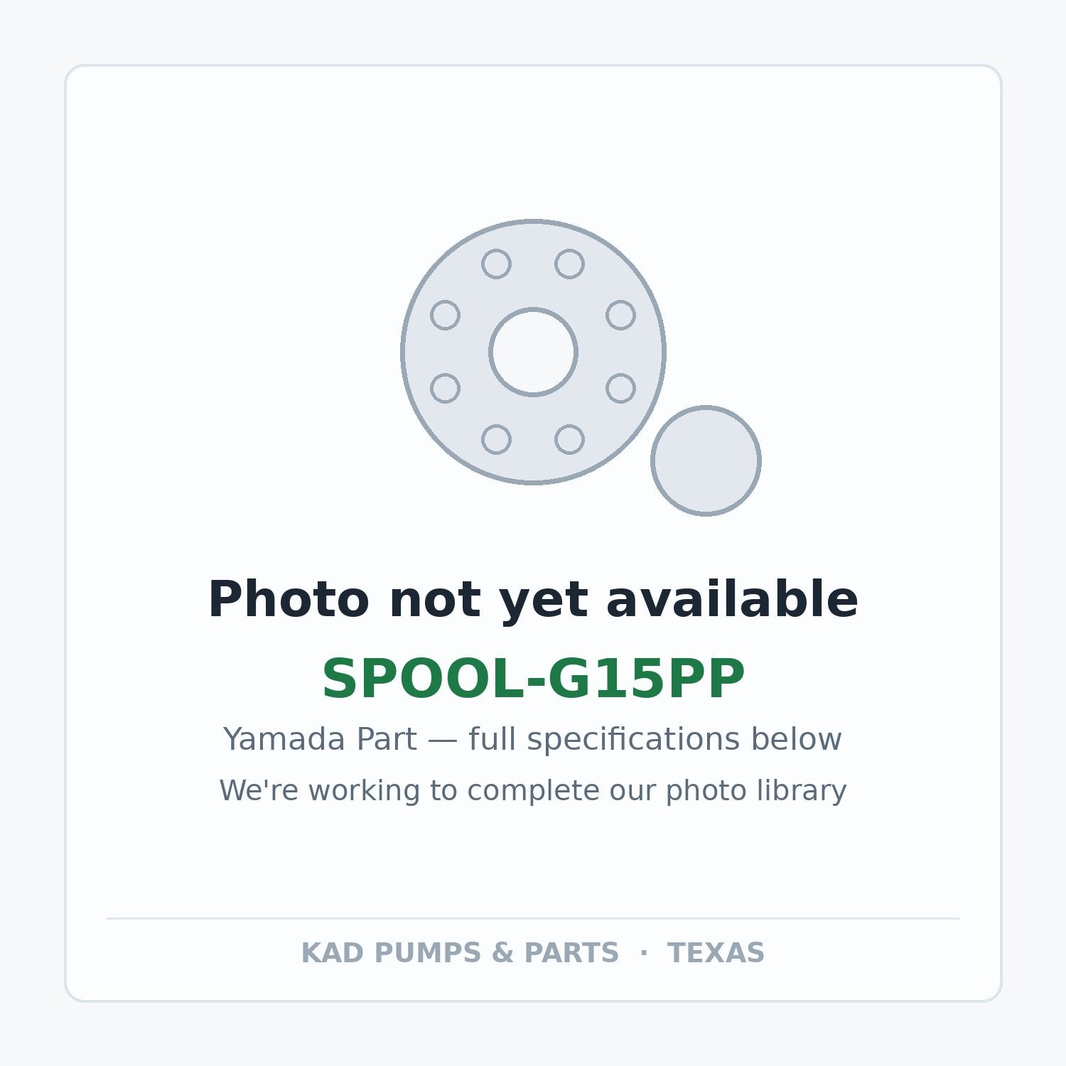 KAD placeholder — SPOOL-G15PP