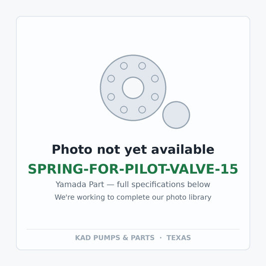 KAD placeholder — SPRING-FOR-PILOT-VALVE-15