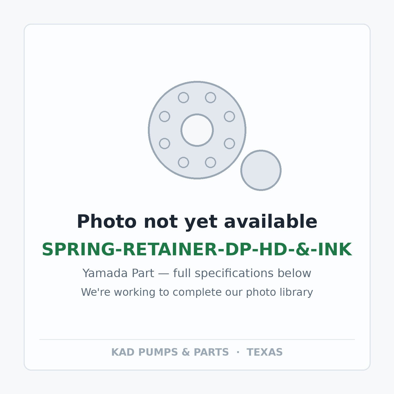 KAD placeholder — SPRING-RETAINER-DP-HD-&-INK