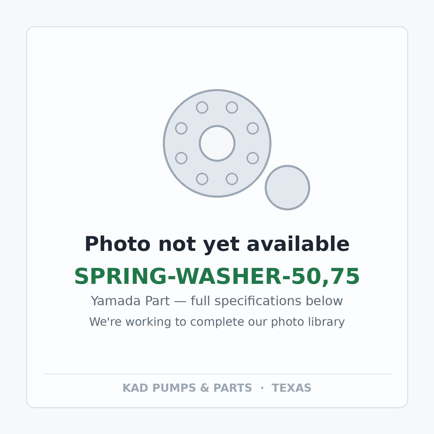 KAD placeholder — SPRING-WASHER-50,75