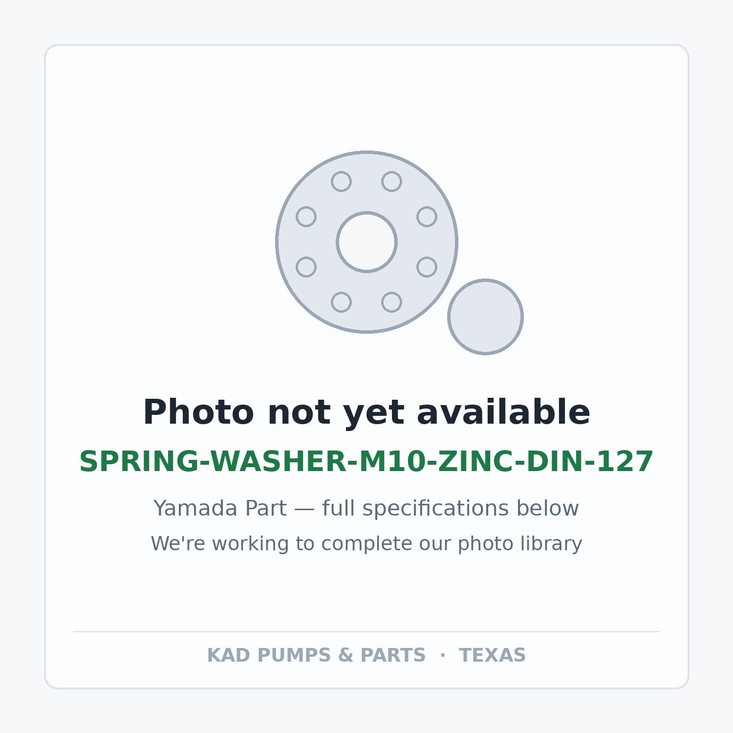 KAD placeholder — SPRING-WASHER-M10-ZINC-DIN-127