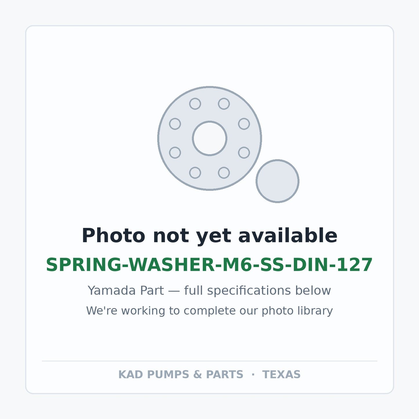 KAD placeholder — SPRING-WASHER-M6-SS-DIN-127