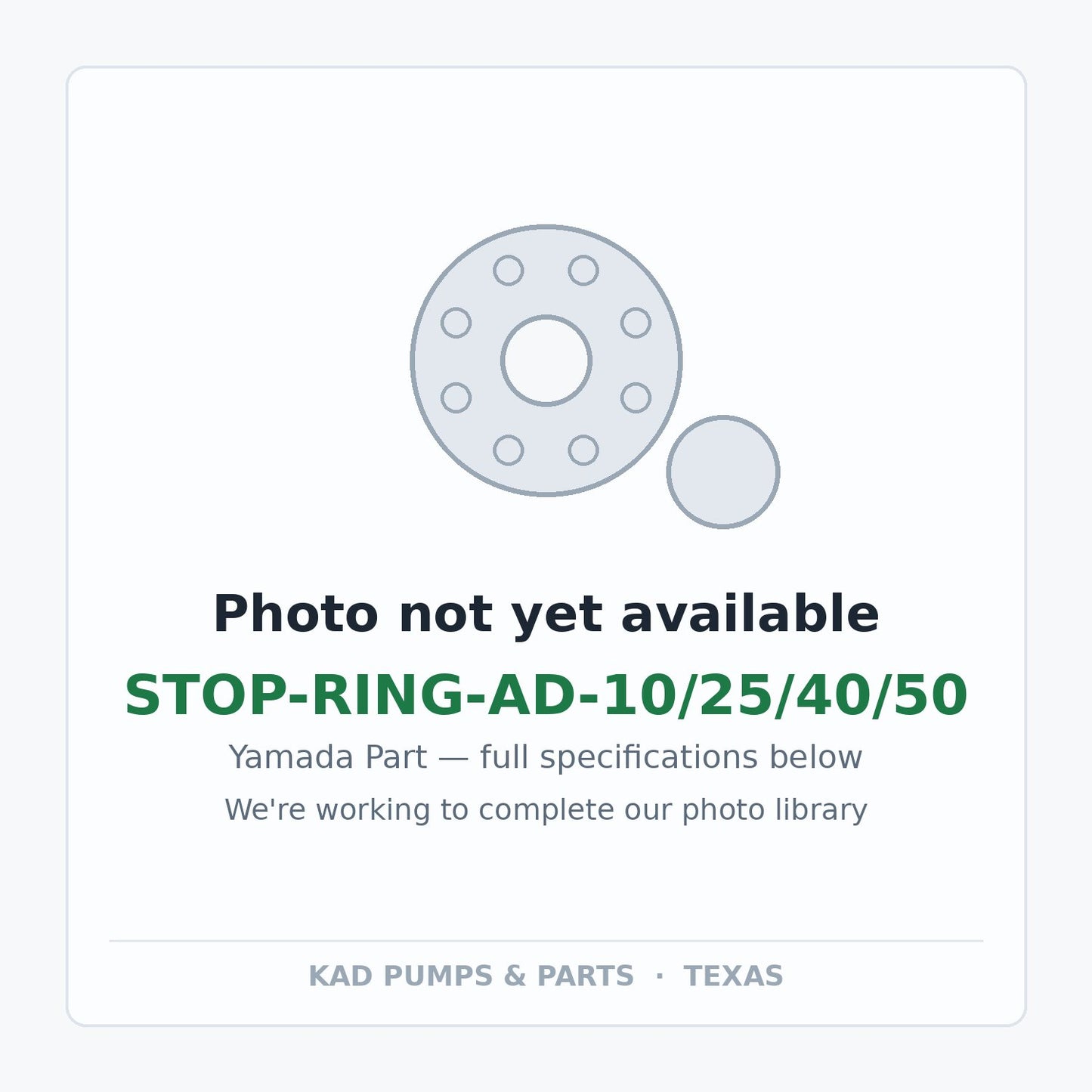 KAD placeholder — STOP-RING-AD-10/25/40/50