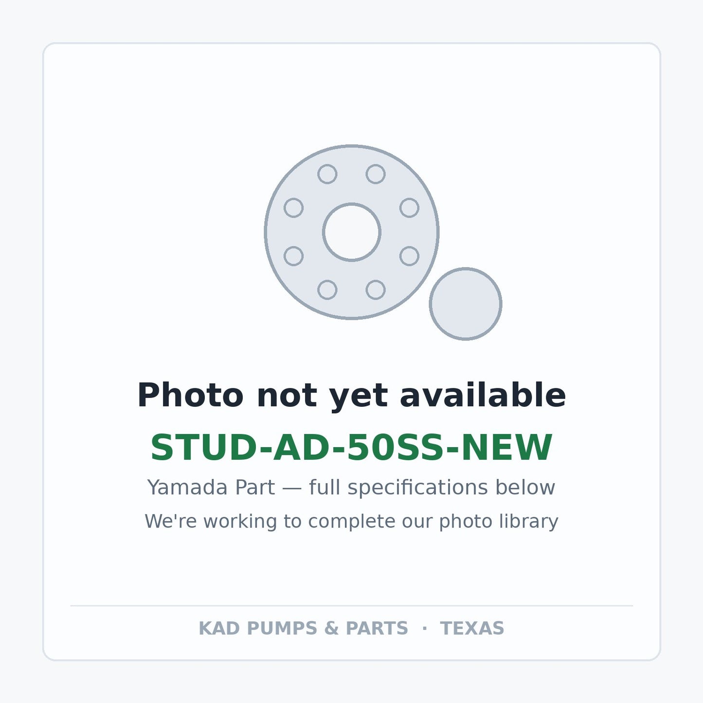 KAD placeholder — STUD-AD-50SS-NEW