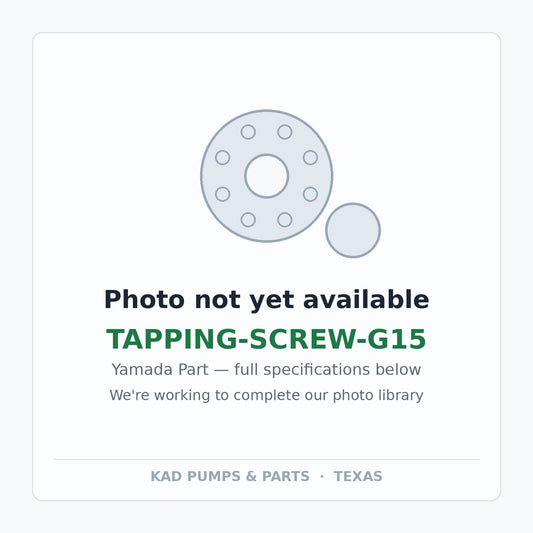 KAD placeholder — TAPPING-SCREW-G15