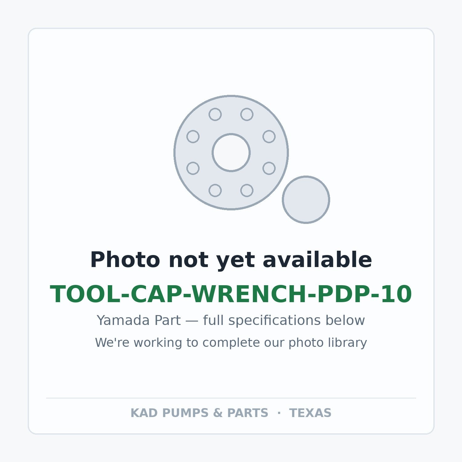 KAD placeholder — TOOL-CAP-WRENCH-PDP-10