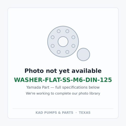 KAD placeholder — WASHER-FLAT-SS-M6-DIN-125