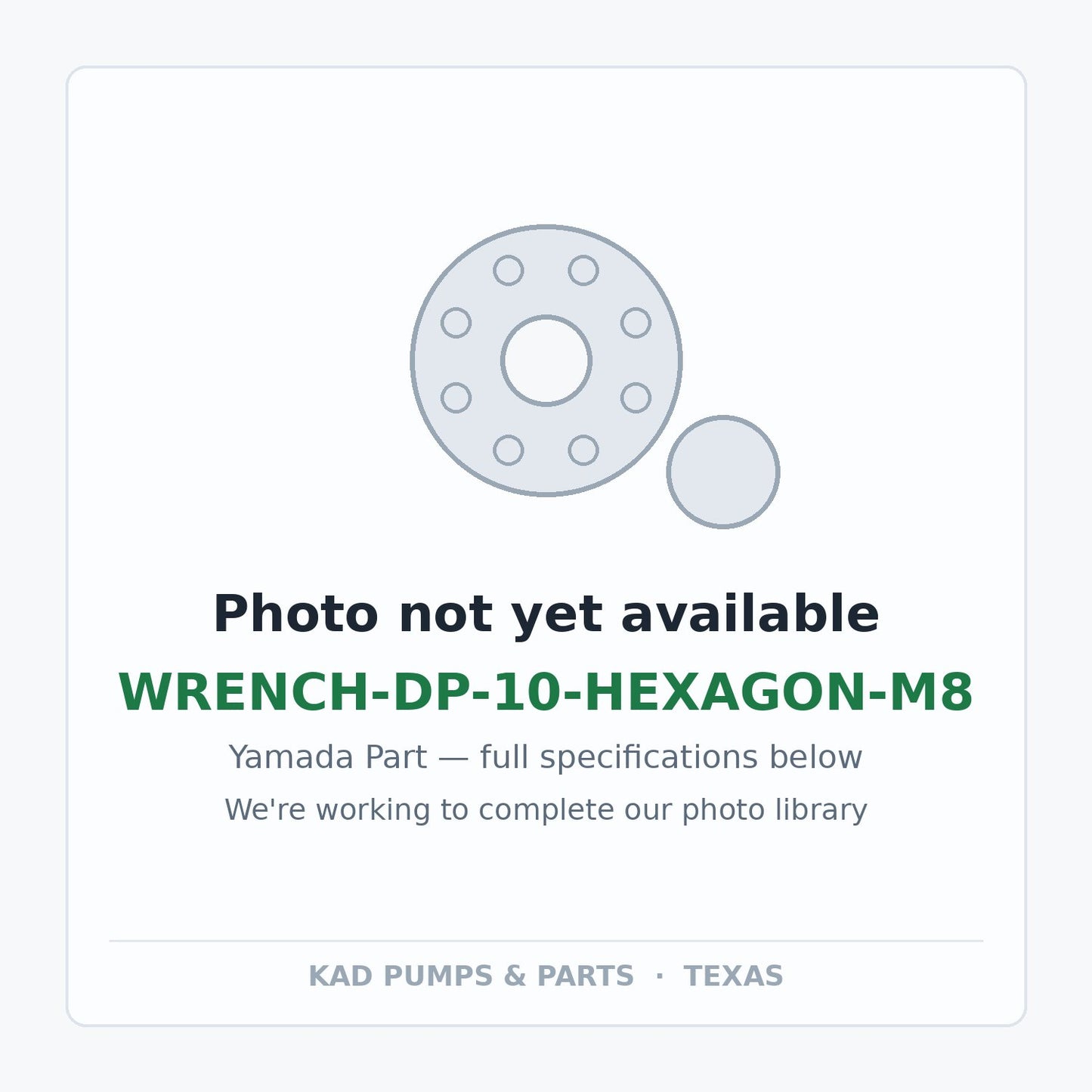 KAD placeholder — WRENCH-DP-10-HEXAGON-M8