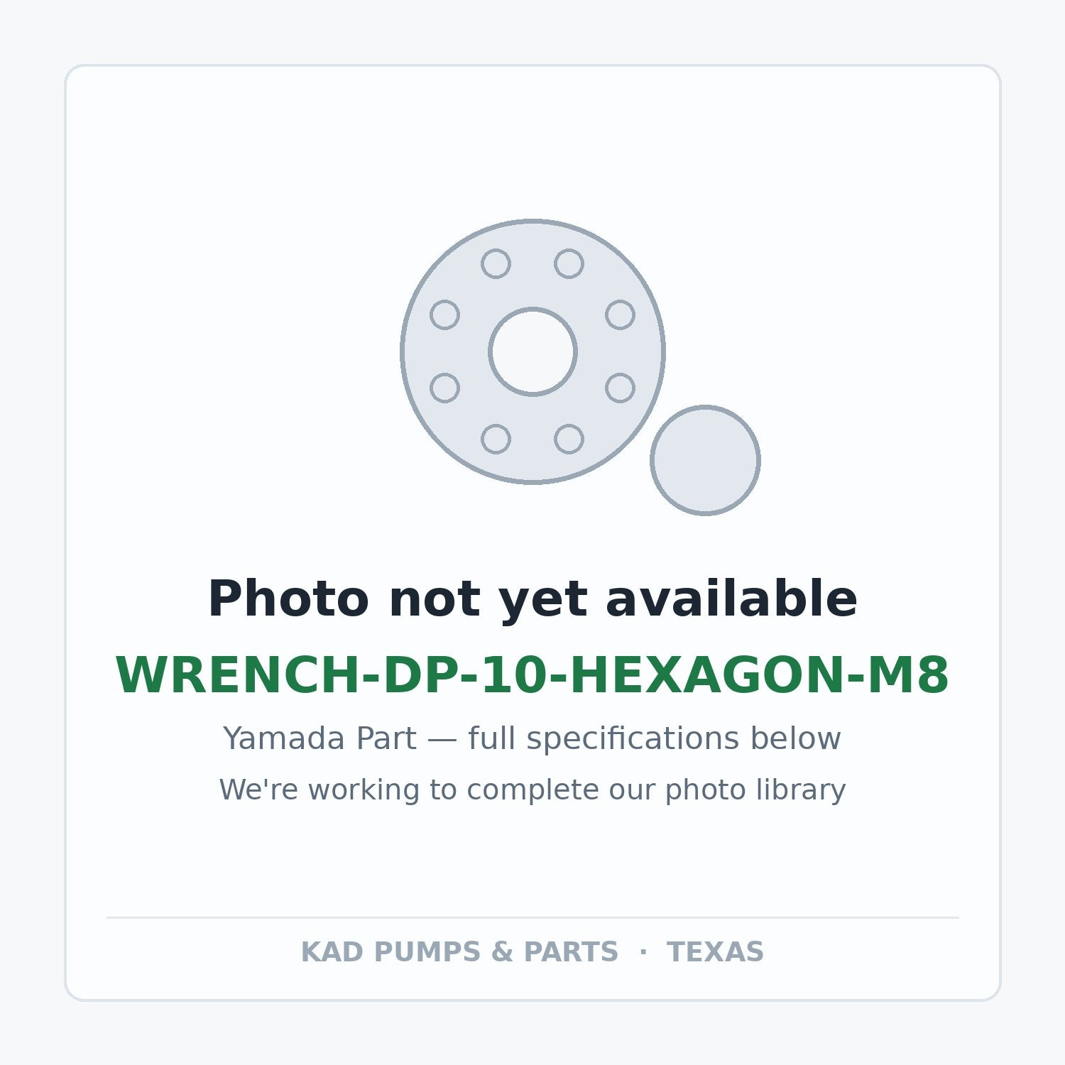 KAD placeholder — WRENCH-DP-10-HEXAGON-M8