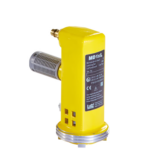 LUTZ 0004-726 G 3/8 BSPP COMPRESSED AIR MOTOR MD1xL